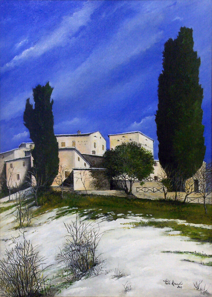 3-2011-Neve-e-cipressi-a-La-Scola-olio-su-tela-50x70-1