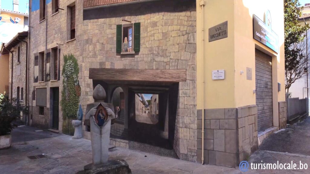 Murale Generazioni di Maurizio Cioni. Vergato
