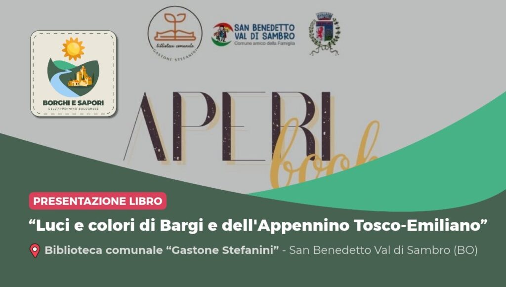 AperiBook: Paolo Fanti a San Benedetto Val di Sambro – 24 ottobre 2026