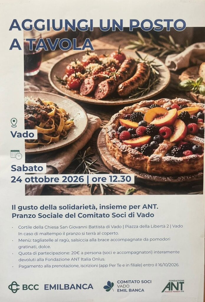 Comune di Monzuno – 24, 25 e 26 ottobre 2026