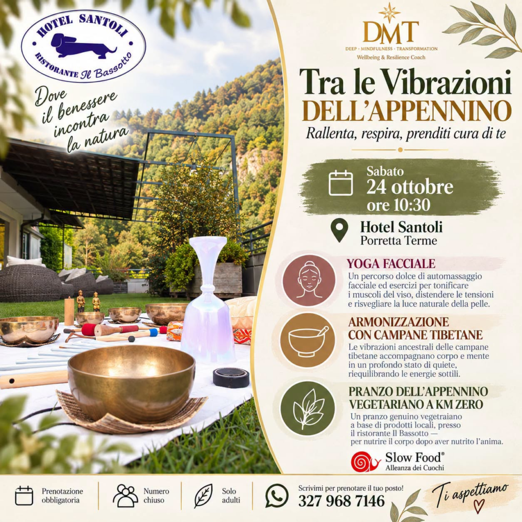 image: 🌾][image: ✨] TRA LE VIBRAZIONI DELL’APPENNINO: RALLENTA, RESPIRA, PRENDITI CURA DI TE [image: ✨][image: 🌾]