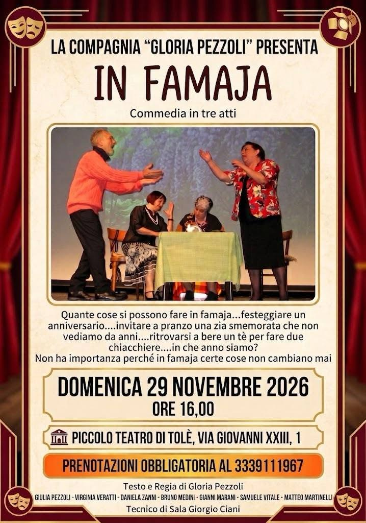 IN FAMAJA” – Una famiglia, mille situazioni da ridere!